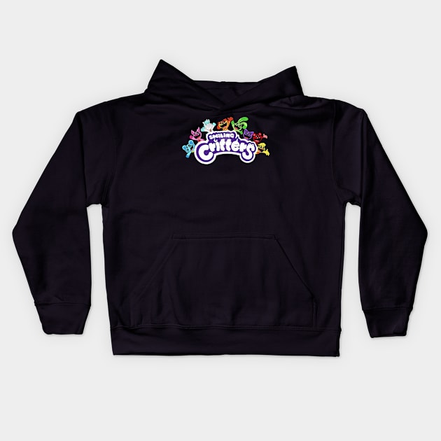 Smiling Critters Kids Hoodie by GushikenART